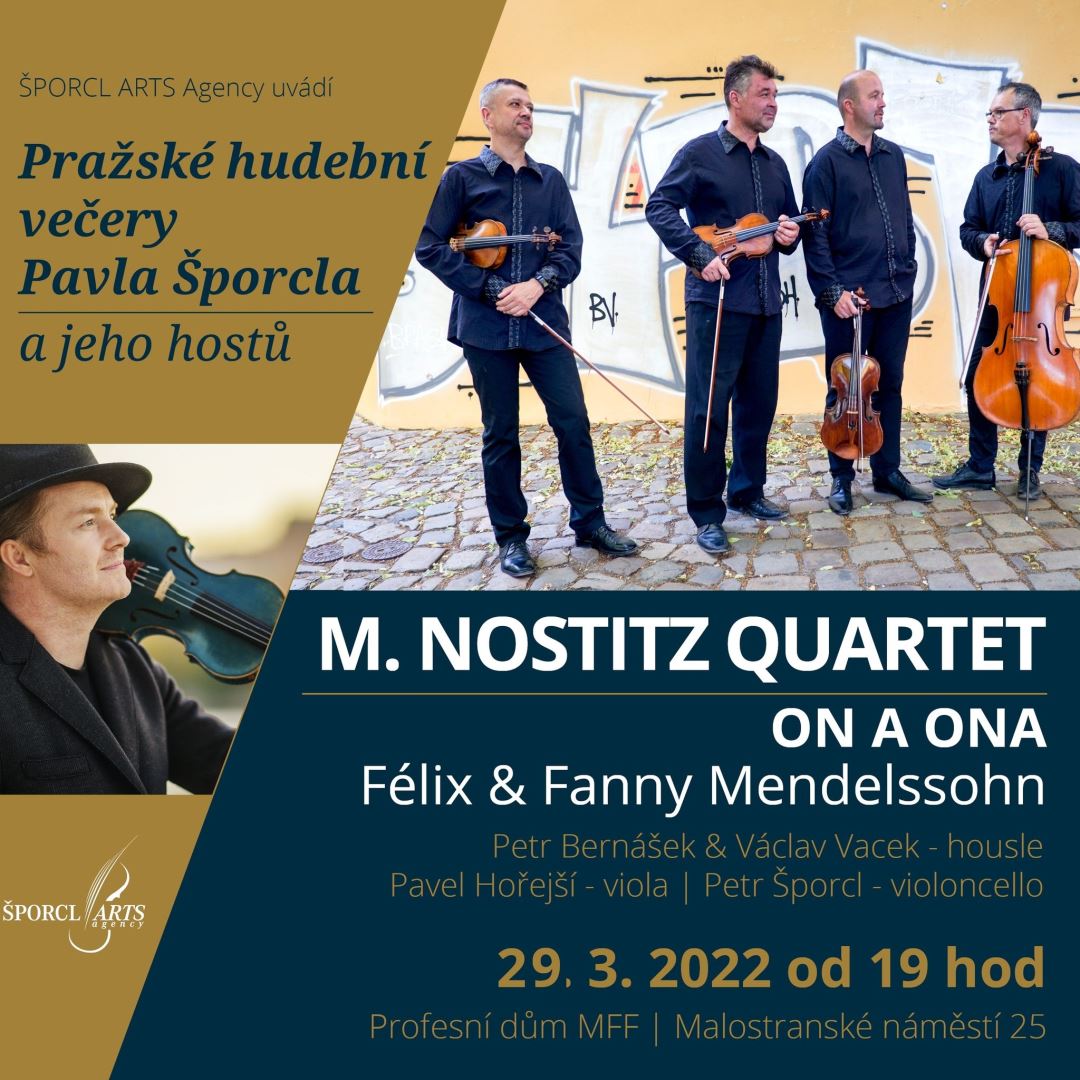 Pražské hudební večery 6 -    M. Nostitz Quartet