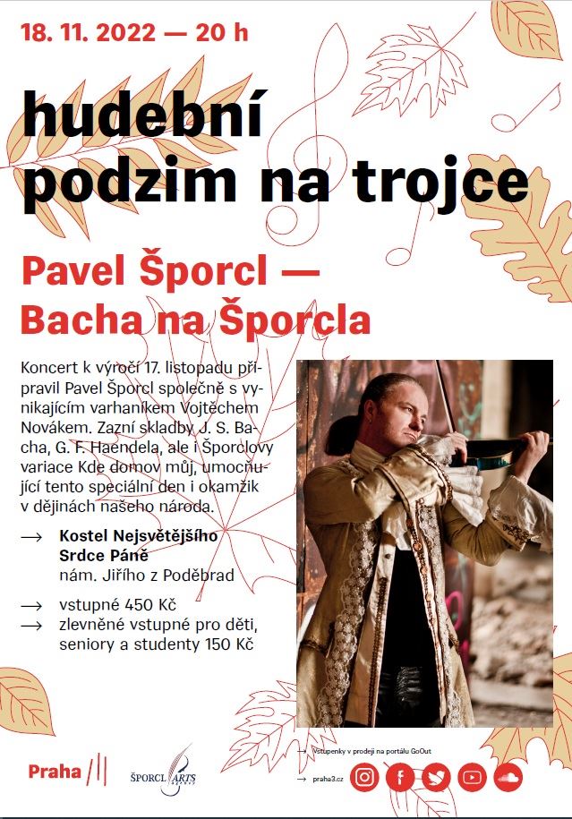 Bacha na Šporcla - Hudební podzim na Trojce 